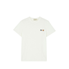 MAISON KITSUNÉ Parisian系列 男女款圆领短袖T恤 BU00103KJ0008 象牙白色 M