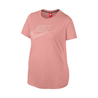 NIKE 耐克 SPORTSWEAR ESSENTIAL 女子运动T恤 829748-697 珊瑚红 XXL