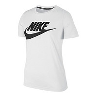 NIKE 耐克 SPORTSWEAR ESSENTIAL 女子运动T恤 829748-100 白/黑 L