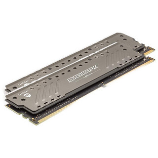 BALLISTIX 铂胜 BLT2K8G4D30BET4K DDR4 3000MHz RGB 台式机内存 灯条 银色 16GB 8GB*2 BLT2K8G4D30BET4K