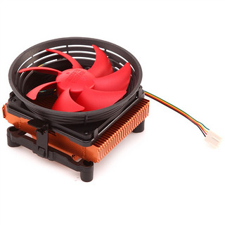 PCCOOLER 超频三 七星瓢虫 智能版 100mm CPU散热器