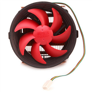 PCCOOLER 超频三 七星瓢虫 智能版 100mm CPU散热器