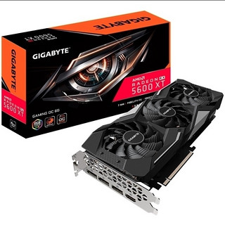 GIGABYTE 技嘉 RX 5600 XT GAMING OC 6G 显卡 6G