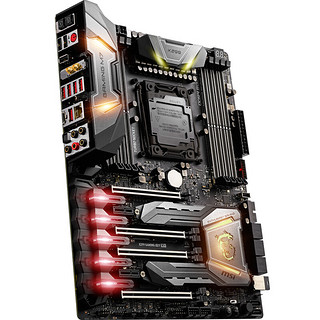 MSI 微星 X299 GAMING M7 ACK X299 ATX主板（lntel LGA2066、X299）