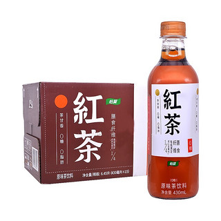 C'estbon 怡宝 0糖0脂肪 原味茶饮料组合装 2口味 430ml*15瓶（乌龙茶+红茶）