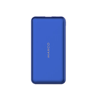 MAXCO 美能格 MR-10000PD 移动电源 蓝色 10000mAh Type-C 18WPD快充