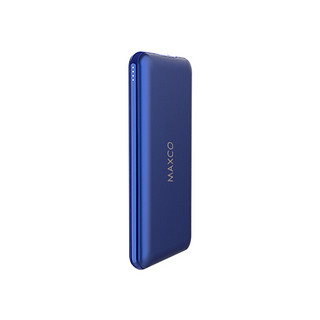 MAXCO 美能格 MR-10000PD 移动电源 蓝色 10000mAh Type-C 18WPD快充