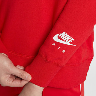 NIKE 耐克 AIR 女子运动卫衣 AR3655-657 红色 L