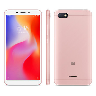 Redmi 红米 6A 4G手机 2GB+16GB 樱花粉