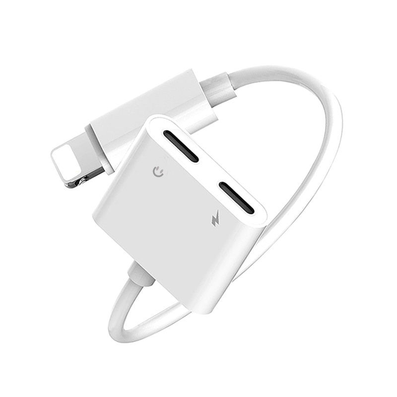 KNN 接口转换器 Lightning拓展坞 四合一 白色