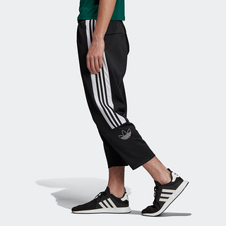 adidas ORIGINALS SPRT 7/8 PANTS 男子运动长裤 FK9999 黑色 S