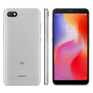 Redmi 红米 6A 4G手机 2GB+16GB 铂银灰