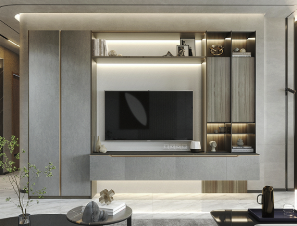 欧派摩登新贵全屋定制整体家具衣柜连门带柜安装