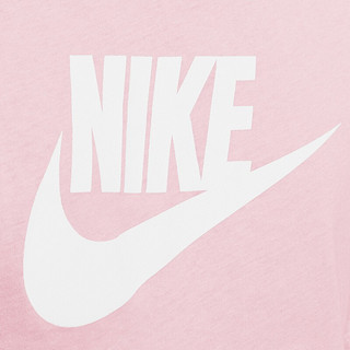 NIKE 耐克 Sportswear 男子运动T恤 AR5005-663 粉色 S