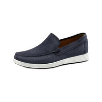 ecco 爱步 S 轻巧莫克系列 男士乐福鞋 54051405325 蓝色 43