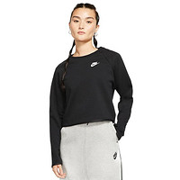 NIKE 耐克 SPORTSWEAR TECH FLEECE 女子运动卫衣 BV3452-010 黑色 S