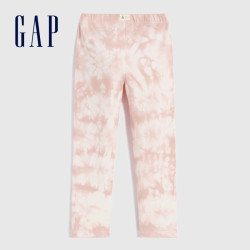 Gap 盖璞 女幼童扎染弹力长裤731988 2021秋季新款童装运动裤
