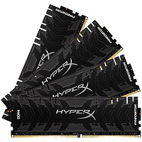 HYPERX 极度未知 Predator系列 DDR4 3200MHz 马甲条 台式机内存 黑色 32GB 8GBx4 HX432C16PB3K4/32