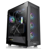 Thermaltake 曜越 艾坦Divider 500 TG Air 机箱电脑主机 黑色