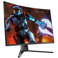 HKC 惠科 GX329QN 31.5英寸 VA 曲面 G-sync FreeSync 显示器（2560×1440、144Hz、85%NTSC）