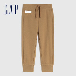 Gap 盖璞 男女童洋气休闲运动卫裤 秋季新款童装大小童宽松束脚长裤