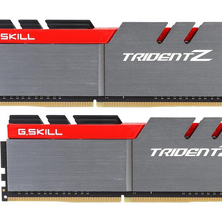 G.SKILL 芝奇 Trident Z三叉戟系列 DDR4 3200MHz 台式机内存 马甲条 银色 8GB 4GB*2 F4-3200C16D-8GTZ