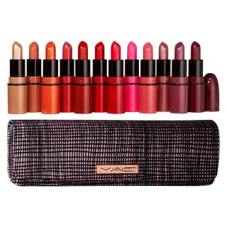 mac魅可圣诞限量口红mni套装12支装