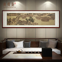 尚得堂名家手绘名画仿古画清明上河图客厅装饰画沙发背景墙挂画壁画 单购买画芯-赠凌绢软裱-无框发顺丰 定制尺寸请联系客服-发顺丰