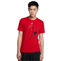 NIKE 耐克 Sportswear 男子运动T恤 BV5825-600 红色 L