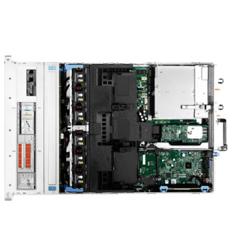 DELL 戴尔 PowerEdge R740 机架式 服务器(2颗至强银牌 4214R、十二核、24个内存插槽、64GB 内存、8个2TB HDD、四口千兆网络接口、750W 双电源)