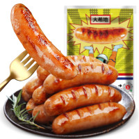 周三购食惠：HITOMORROW 大希地 火山石烤肠 原味肉肠1016g（20根）