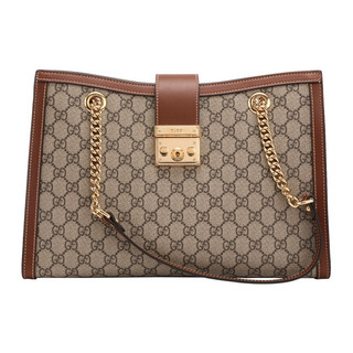 GUCCI 古驰 Padlock系列 女士帆布手提包 479197 KHNKG