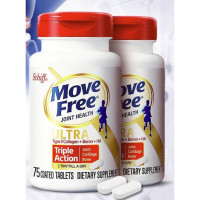 Schiff 旭福 Move Free 益节 氨糖 白瓶 75粒*2瓶
