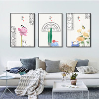 客厅装饰画新中式沙发背景墙画装饰客厅挂画壁画三联玄关画卧室电表箱装饰画布艺画 淡泊宁静 50*70cm爵士黑框（2.8-3.3左右沙发建议