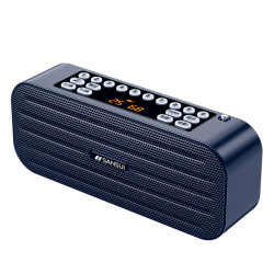 sansui 山水 无线双喇叭低音炮便携式小型收音机家用播放器随身听蓝牙