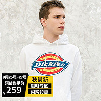 Dickies 帝客 卫衣情侣款logo印花连帽卫衣男女同款