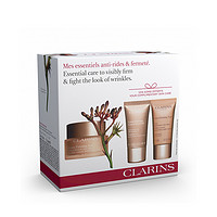 黑卡会员：CLARINS 娇韵诗 焕颜弹力日霜套装（日霜50ml+颈霜15ml+晚霜15ml）