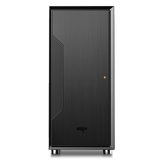 aigo 爱国者 黑曼巴 标准版 ATX机箱 非侧透 黑色+机箱散热风扇 3只装