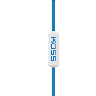 KOSS 高斯 KEB15i 入耳式动圈有线耳机 蓝色 3.5mm