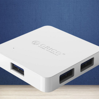 ORICO 奥睿科 USB3.0集线器 一分四 1m 白色