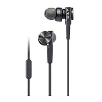 SONY 索尼 MDR-XB75AP入耳式耳机重低音 音乐耳机 K歌适用安卓