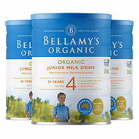 BELLAMY'S 贝拉米 儿童配方奶粉 4段 900g*3罐