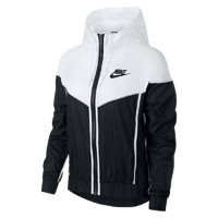 NIKE 耐克 SPORTSWEAR WINDRUNNER 女子运动夹克 BQ4716-011 黑/白 S
