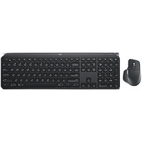 Logitech 罗技 MX Keys 键盘+MX Master 3 鼠标 无线键鼠套装 石墨黑