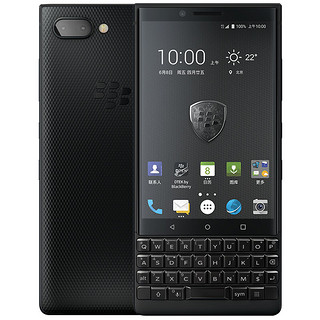 BlackBerry 黑莓 KEY2 高配版 4G手机 6GB+128GB 黑色