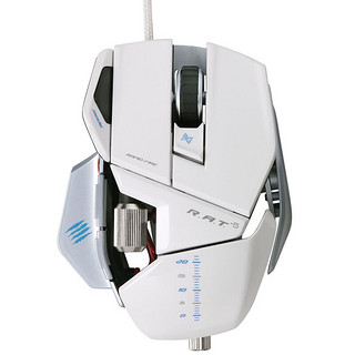 Mad Catz 美加狮 R.A.T.5 雪妖版 有线鼠标 5600DPI 白色