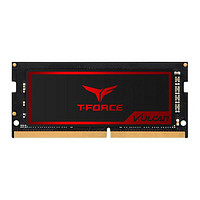 Team 十铨 火神 DDR4 2666MHz 笔记本内存 普条 黑色 16GB