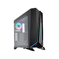 USCORSAIR 美商海盗船 SPEC-OMEGA RGB ATX机箱 半侧透 黑色+H115i PRO 冷排