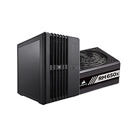 USCORSAIR 美商海盗船 AIR540 EATX机箱 半侧透 含电源 650W 黑色