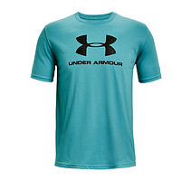 UNDER ARMOUR 安德玛 Sportstyle 中性运动T恤 1329590-476 浅蓝色 M